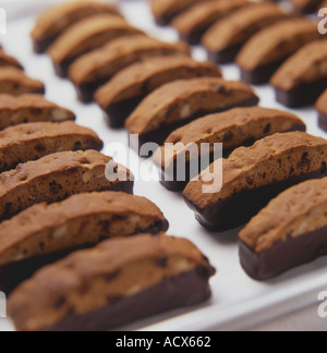 Backwaren und Schokolade Stockfoto