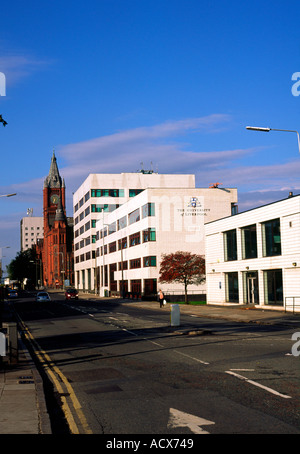 Gebäude der Universität Liverpool Merseyside England Stockfoto