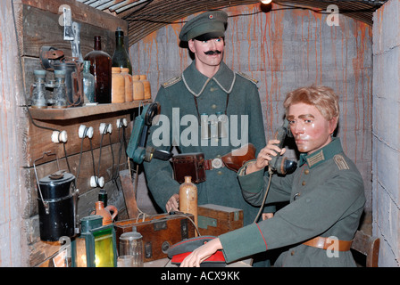 Passendale-Museum in der Nähe von Ypern Ieper Belgien Stockfoto