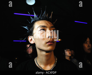 Chinesische Punks 4. August 2007 Stockfoto