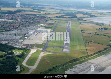 John Lennon Airport in Liverpool, North West England. Sommer 2007 Stockfoto