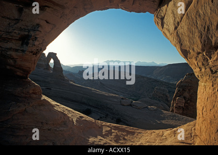 Delicate Arch Stockfoto