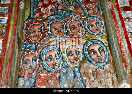 Kloster von Narga Selassie, Dek Island, Lake Tana, Äthiopien, Afrika Stockfoto