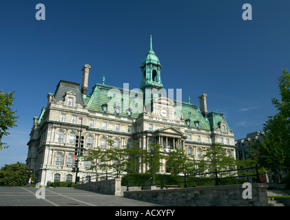 Rathaus in der Altstadt in Montreal, Kanada Stockfoto