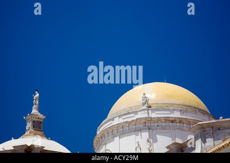 Catedral de Santa Cruz de Cadiz (die Kathedrale von Cadiz), Spanien Stockfoto