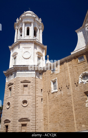 Catedral de Santa Cruz de Cadiz (die Kathedrale von Cadiz), Spanien Stockfoto