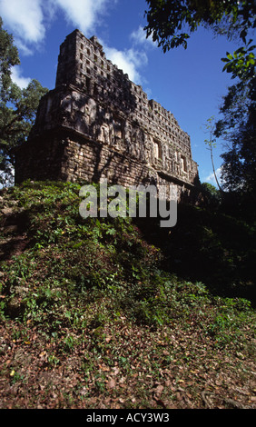 El Palacio del Rey den Palast von König Yaxchilan Mexiko Mittelamerika Stockfoto