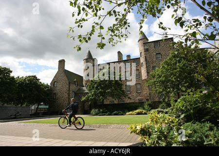 Die historischen Gebäude Provost Skene Haus im Stadtzentrum von Aberdeen, Schottland, Großbritannien Stockfoto