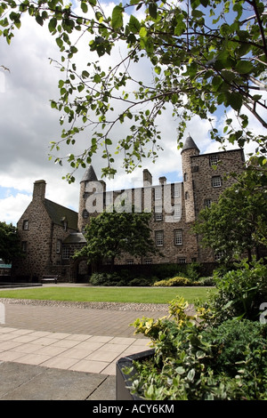 Die historischen Gebäude Provost Skene Haus im Stadtzentrum von Aberdeen, Schottland, Großbritannien Stockfoto