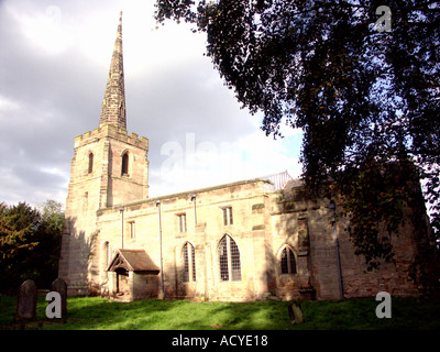 St Michael s Kirche Stretton Stockfoto