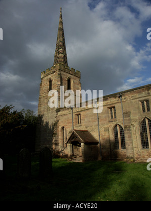 St Michael s Kirche Stretton Stockfoto