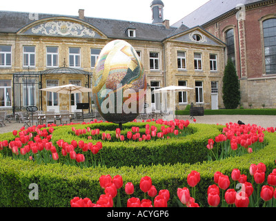 Chateau St. Gerlach Schloss mit Gärten Houthem Valkenburg-Limburg-Niederlande Stockfoto