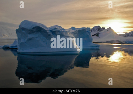 Schöne Landschaft in der antarktischen Halbinsel-Antarktis Stockfoto
