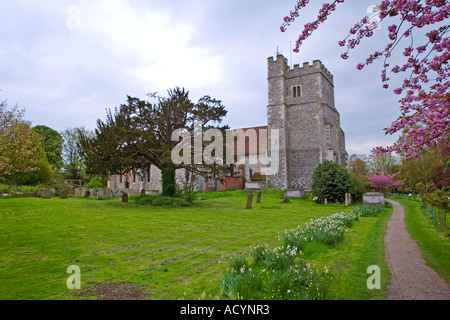 Cookham Kirche in Berkshire England wo Sir Stanley Spencer gelebt und ist begraben Stockfoto