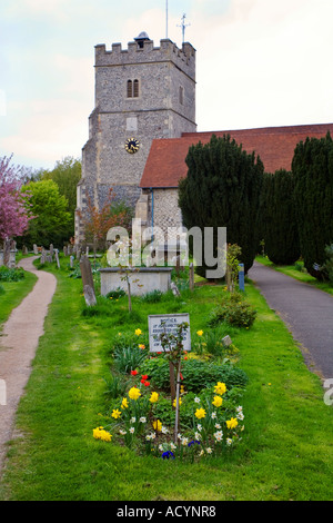 Cookham Kirche in Berkshire England wo Sir Stanley Spencer gelebt und ist begraben Stockfoto