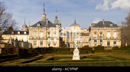 Palacio Real De La Granja de San Ildefonso, Spanien Stockfoto