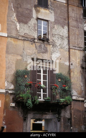 Eine venezianische Altstadthaus in Venedig Italien Stockfoto