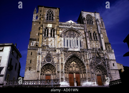 Die Kathedrale von Saint Maurice, römisch-katholische Kathedrale, dem Römischen Katholizismus, Vienne, Rhône-Alpes, Frankreich, Europa Stockfoto