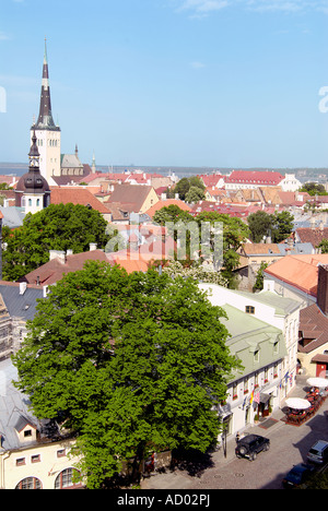 Historische Altstadt von Tallinn, Estland Stockfoto