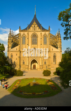 Kathedrale von St. Barbara Kutna Hora Tschechien EU Stockfoto