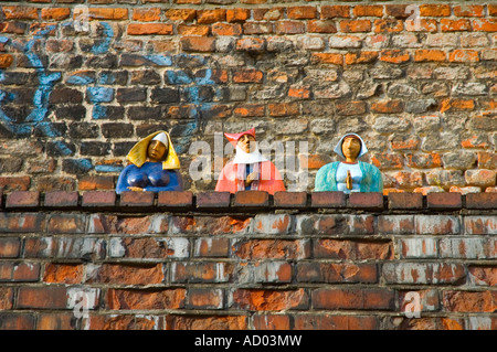 Statuen im zentralen Torun-Polen-EU Stockfoto