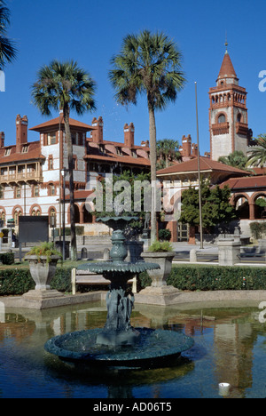 Flagler College früher das Hotel Ponce de Leon in St. Augustine Florida USA Stockfoto