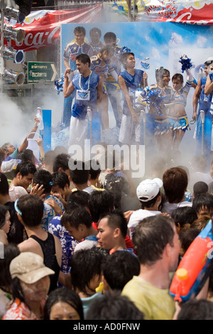 Songkran Kleinkunstfestival Bangkok Thailand Stockfoto