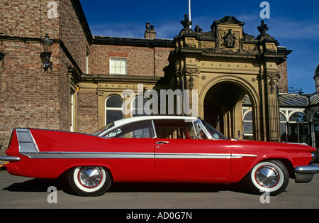 Plymouth Fury 1957, amerikanischer Klassiker Preston Hall Eaglescliffe Stockton UK Stockfoto