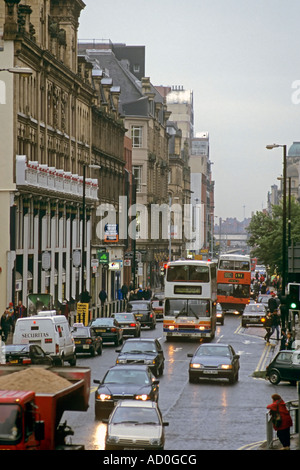 Regen Manchester England UK Stockfoto