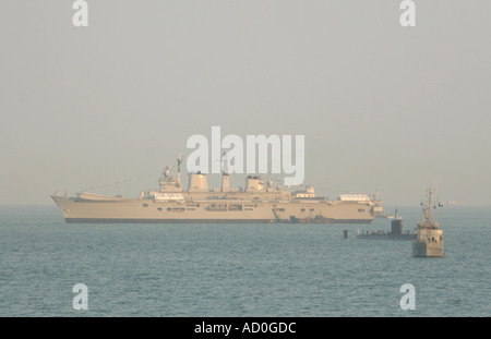 Trafalgar 200 feiern und International Fleet Review und internationales Festival des Meeres Portsmouth England GB UK 2005 Stockfoto