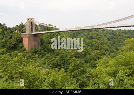 England Bristol Brunels Clifton Suspension Bridge über den Avon-Schlucht Stockfoto