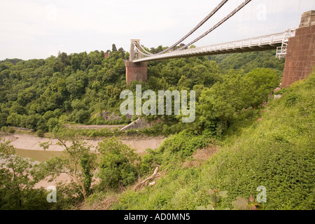 England Bristol Brunels Clifton Suspension Bridge über den Avon-Schlucht Stockfoto