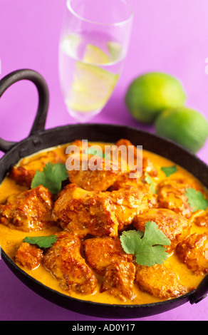 Chicken Tikka Masala Balti Stockfoto