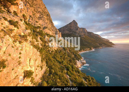 Punta Pedra Longa, Golfo di Orosei, Sardinien, Italien Stockfoto
