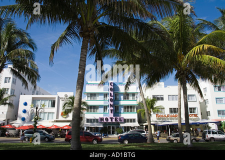 Ocean Drive, South Beach in Miami Beach, Miami, Florida, USA Stockfoto
