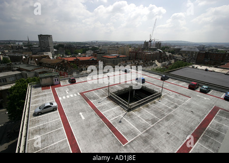 Parkplatz in Bristol Stockfoto