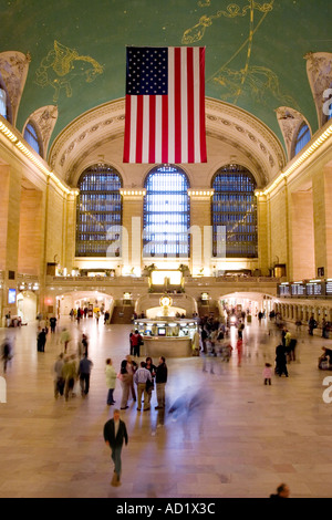 Zusammentreffen der Grand Central Station NYC Stockfoto