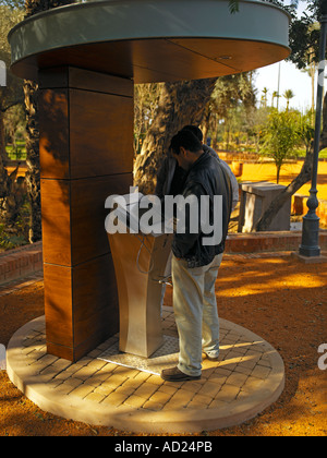 Die Cyber-Park in Marrakesch, Marokko Stockfoto