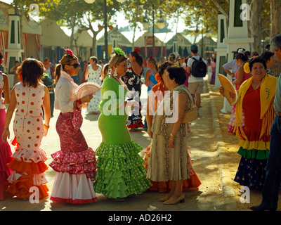 Szenen aus dem Festival von San Miiguel in Arco De La Frontera, Andalusien, Spanien Stockfoto