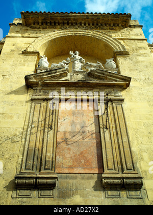 Architektonische Details von der Mezquita in Cordoba Stockfoto