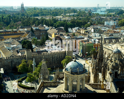 Skyline von Sevilla Stockfoto