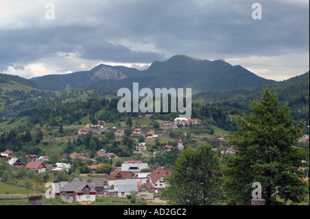 Podu Dambovitei Dorf in der Nähe von Piatra Craiului Bergen in Karpaten 177 Km von Bukarest Rumänien Europa Stockfoto