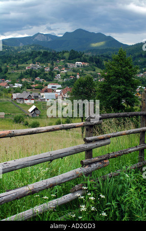 Podu Dambovitei Dorf in der Nähe von Piatra Craiului Bergen in Karpaten 177 Km von Bukarest Rumänien Europa Stockfoto