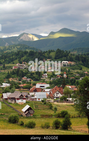 Podu Dambovitei Dorf in der Nähe von Piatra Craiului Bergen in Karpaten 177 Km von Bukarest Rumänien Europa Stockfoto