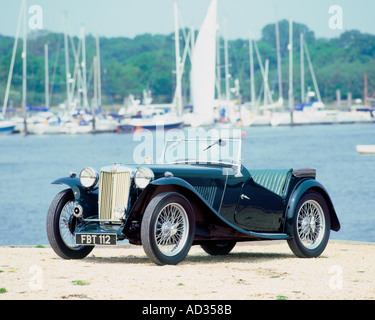 1947 MG TC Stockfoto