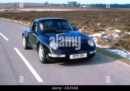 1995-Porsche 911 Carrera 4 Stockfoto