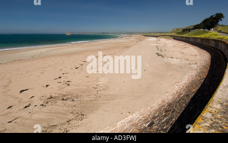 St Ouens Bucht Jersey Stockfoto