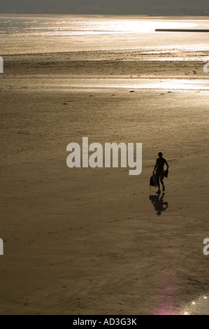 St Aubins bay St Helier Jersey Stockfoto