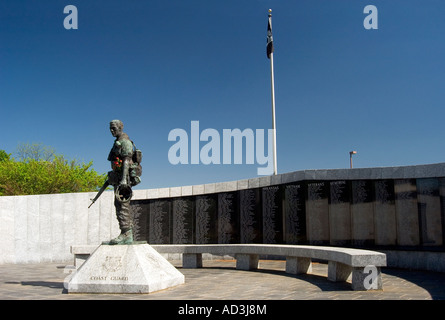 Arkansas Vietnam Veterans Memorial im Garten in Little Rock Arkansas State Capitol Stockfoto