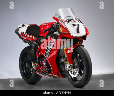 2000 2001 Ducati-Rennrad Stockfoto